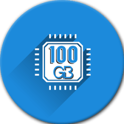 ikon 100 GB RAM Booster : 100 GB Storage Space Cleaner