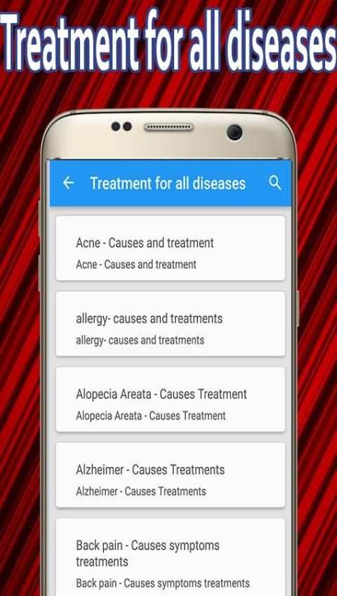 Diseases Treatment screenshot 4