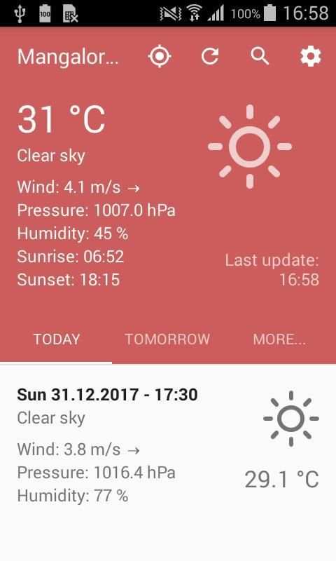 Weather скриншот 3