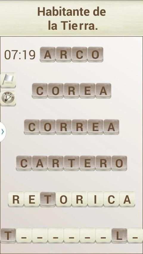 Juego de Palabras en Español скриншот 1
