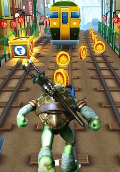 Ninja Subway Turtle स्क्रीनशॉट 1
