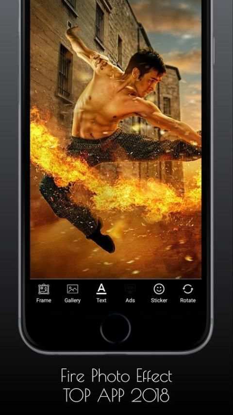 After Effects Fire Photo Editor скриншот 4
