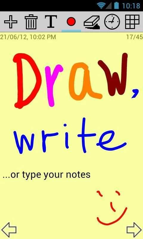 apMemo Lite - Graphic Notepad 8 تصوير الشاشة