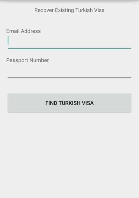 Turkish Visa Application screenshot 2