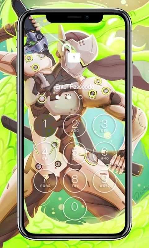 Genji HD Lock Screen screenshot 2