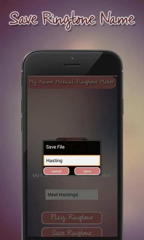 My Name Musical Ringtone Maker скриншот 3