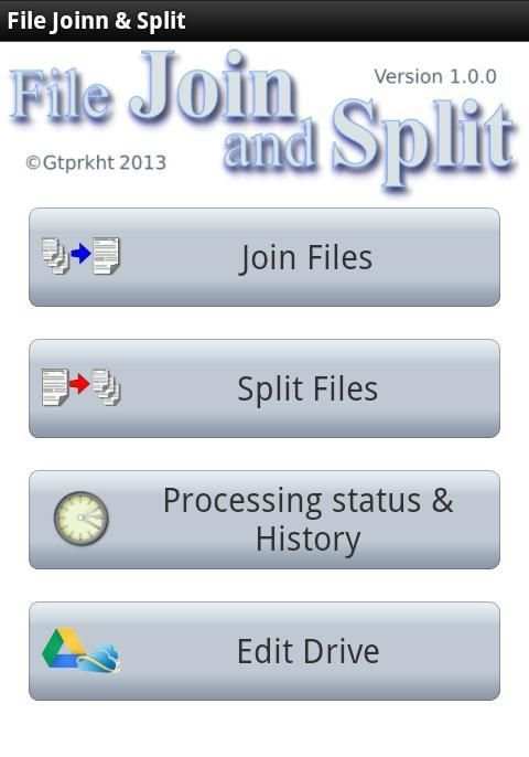 File Join and Split स्क्रीनशॉट 5