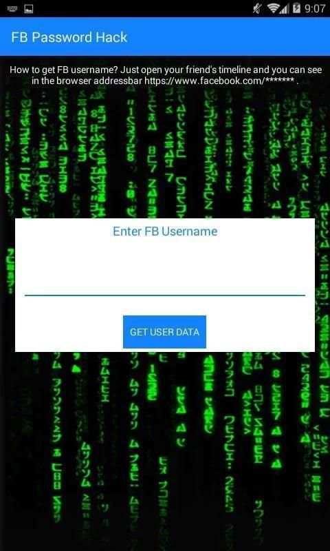 hack password*- Free Facebook password hack prank скриншот 1