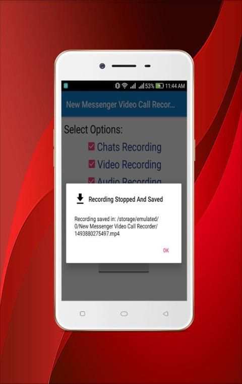 New Messenger Video Cal Record स्क्रीनशॉट 1