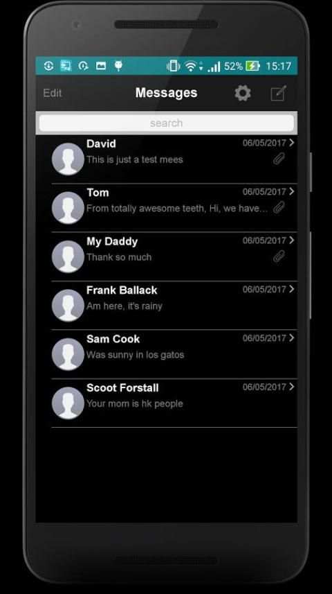 Mini Apple Messenger * screenshot 4