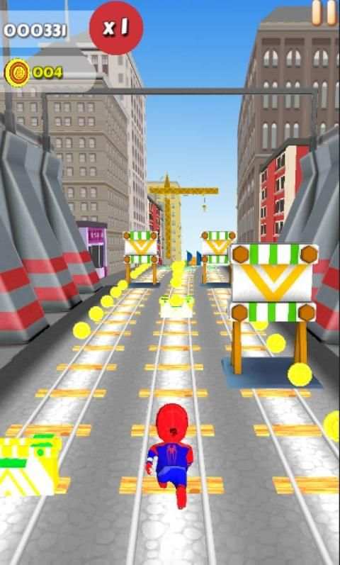 Spider Subway Surfers screenshot 4