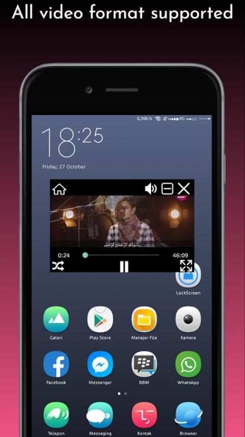 Floating Video Player | PopUp Video Player screenshot 1