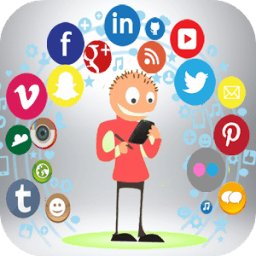 Socialize- All Social Media आइकन