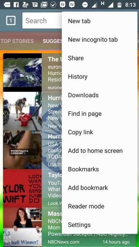 I Browser screenshot 2