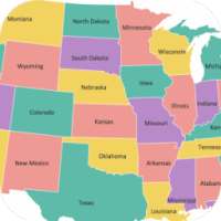 USA Capital Cities and Map on 9Apps