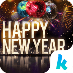 New Year Emoji Keyboard Colors иконка