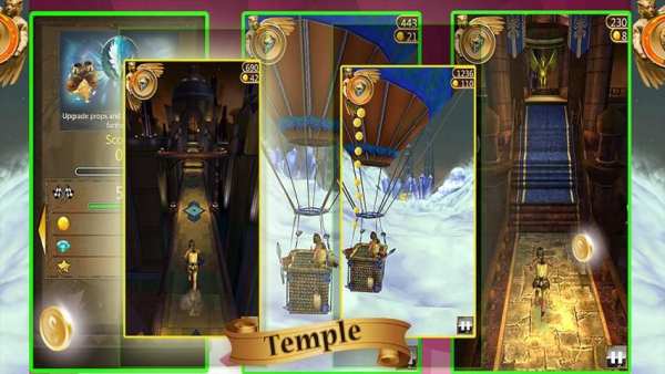 Running Temple Castle Run screenshot 1