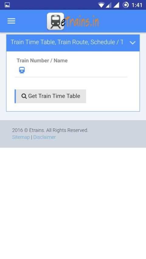Train Running Status - Indian Railways screenshot 3