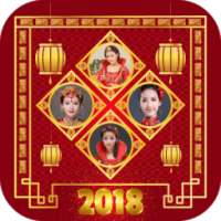 Lunar New Year Frames Collage on 9Apps