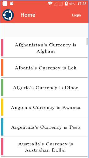 Country & Currency screenshot 1
