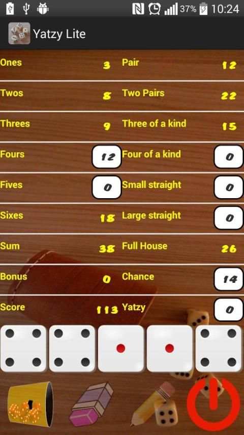 Yatzy Lite screenshot 4