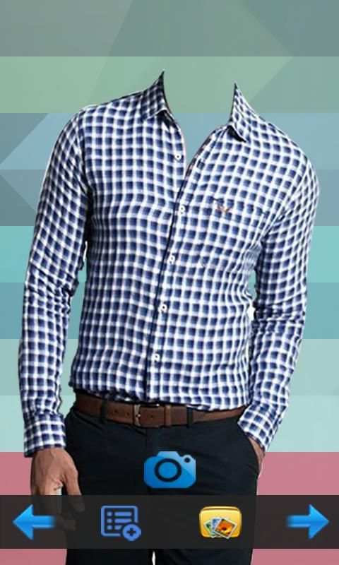 Casual Shirt Photo Maker скриншот 3