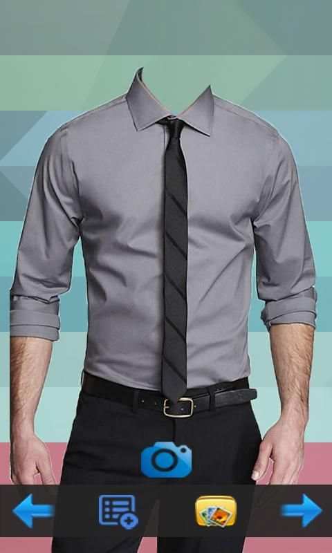 Casual Shirt Photo Maker скриншот 1