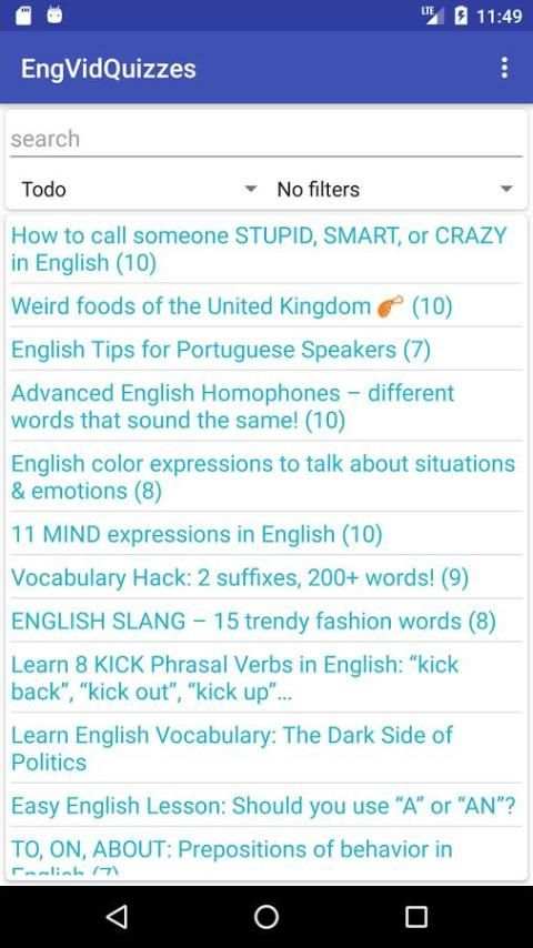 EngVid Quizzes screenshot 6