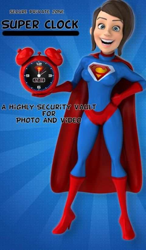 Super Clock Vault - Private Photo, Video Locker скриншот 5