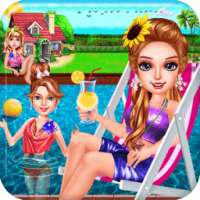 Permainan pesta kolam renang