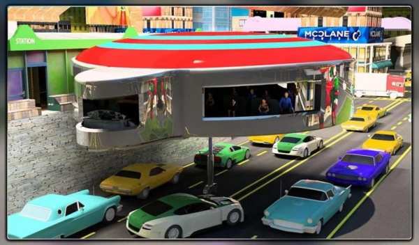 Gyroscopic Bus Robot: Innovation in Transformation screenshot 2