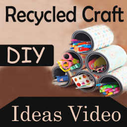 DIY Recycled Craft Ideas Video icon