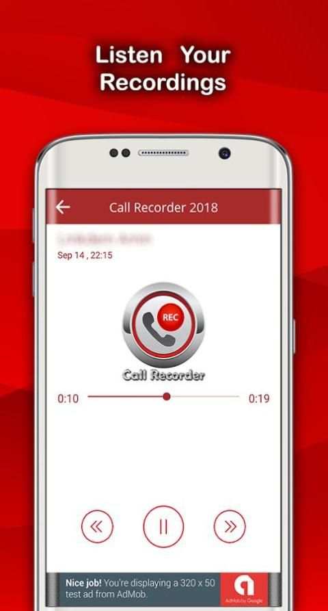 Call Recorder 2018 HD screenshot 3