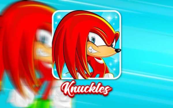 knuckles dash : red somic скриншот 1
