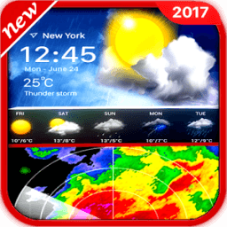 ikon Weather Forecast Radar Widget - Hurricane Tracker