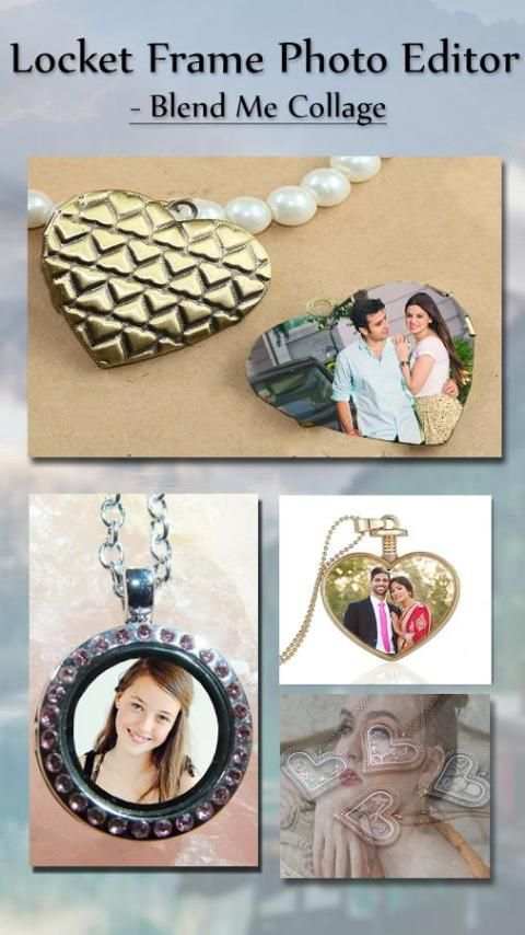 Locket Frame Photo Editor - Blend Me Collage screenshot 1