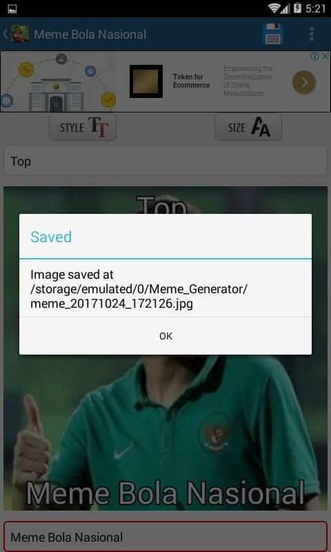 Meme Bola Nasional screenshot 5