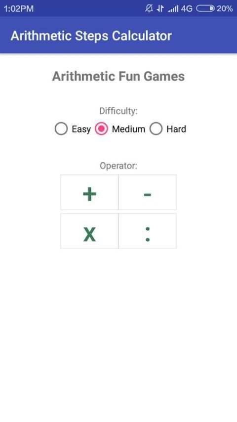 Arithmetic Steps Calculator (Free) скриншот 4