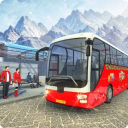 Uphill Bus Drive : Christmas Bus Simulator