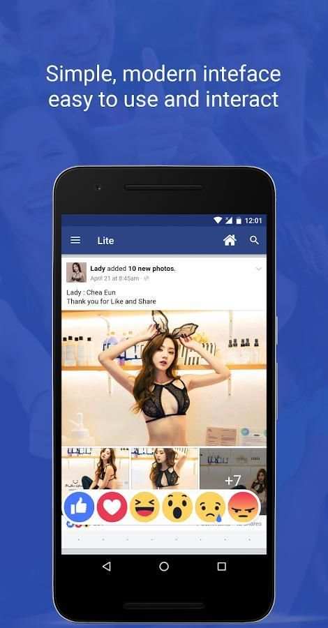 Lite for Facebook & Messenger screenshot 4
