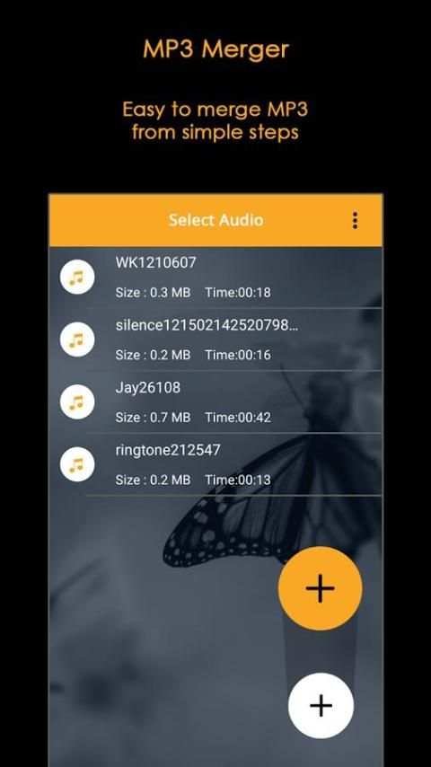 MP3 Audio Merger and Cutter 6 تصوير الشاشة