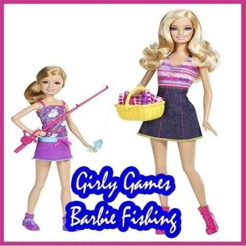 Barbie Fishing Games for Girls in the Island скриншот 2