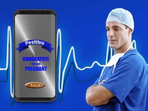 Pregnancy Test Scanner Prank 1 تصوير الشاشة