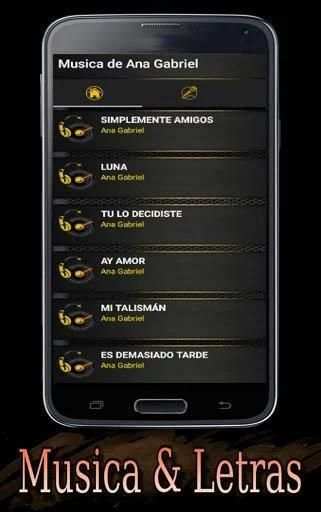 Musica de Ana Gabriel screenshot 3