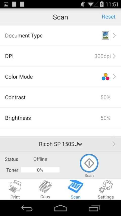 Ricoh Printer скриншот 2