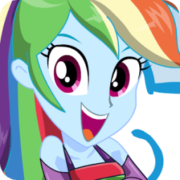 Dress up Rainbow Dash Games иконка