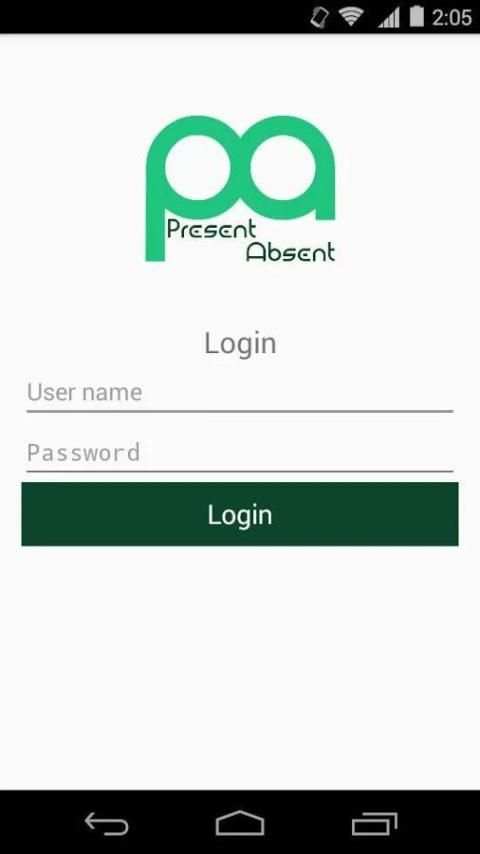 Present Absent स्क्रीनशॉट 1