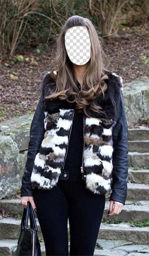 Woman Jacket Photo Montage screenshot 1