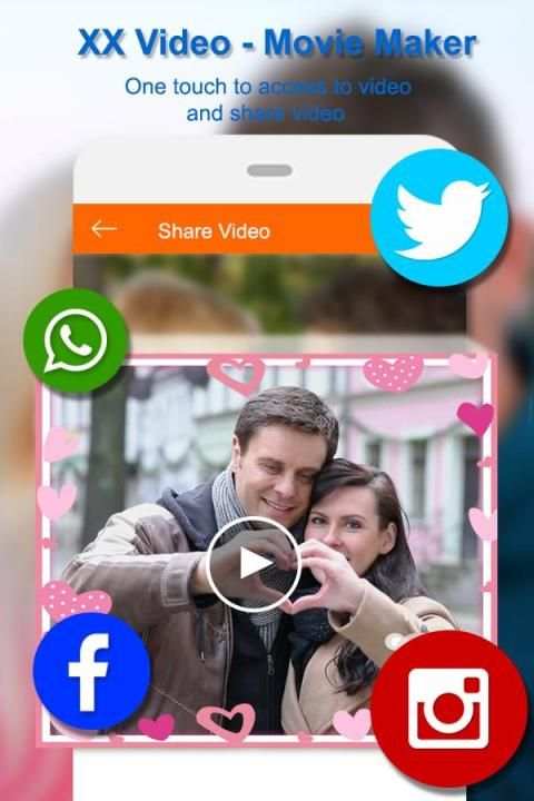 XX Movie Maker : XX Photo Video Maker screenshot 1
