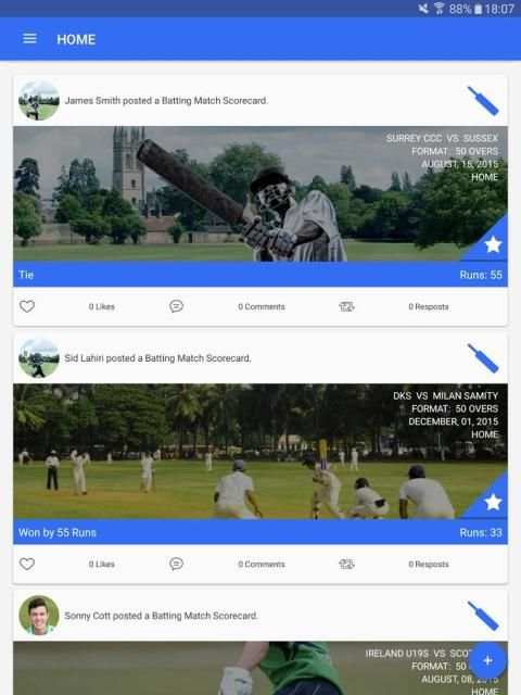 Cricket Genie Scores & Results screenshot 1
